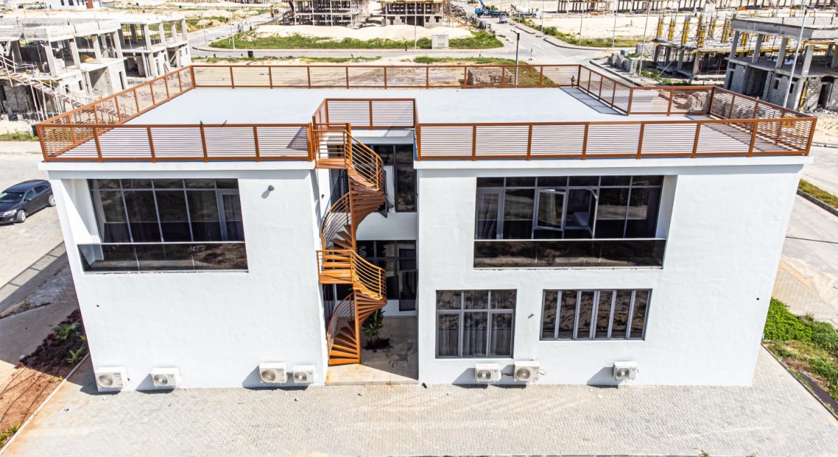 front-aerial-view-of-a-finished-site-construction