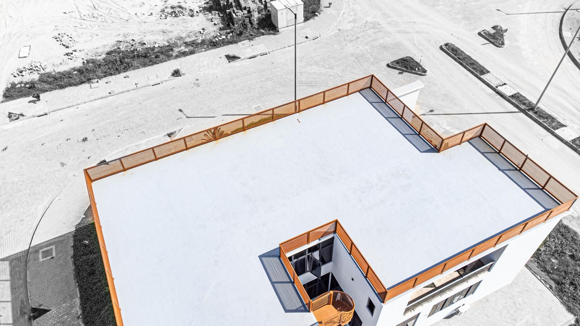 Aerial-View-5-Rafters-Properties-Maiyegun Beach Estate Duplex - Jakande Lagos