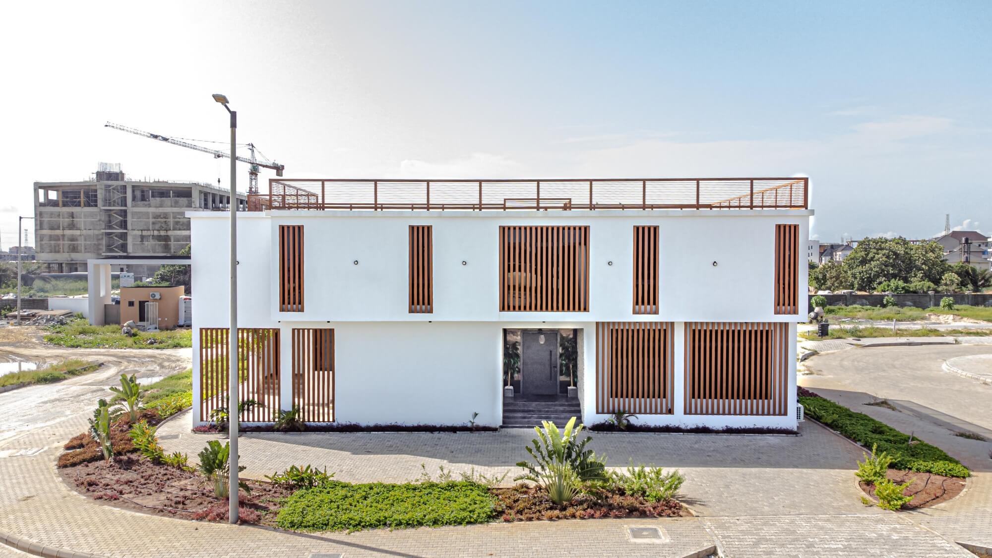 Front-View-Rafters-Properties-Maiyegun Beach Estate Duplex - Jakande Lagos
