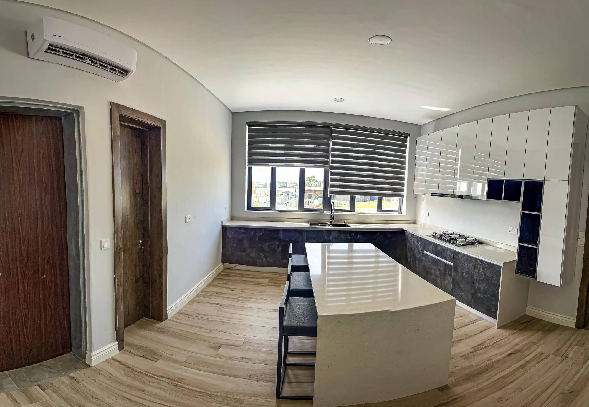 Kitchen-Space-2-Rafters-Properties-Maiyegun Beach Estate Duplex - Jakande Lagos