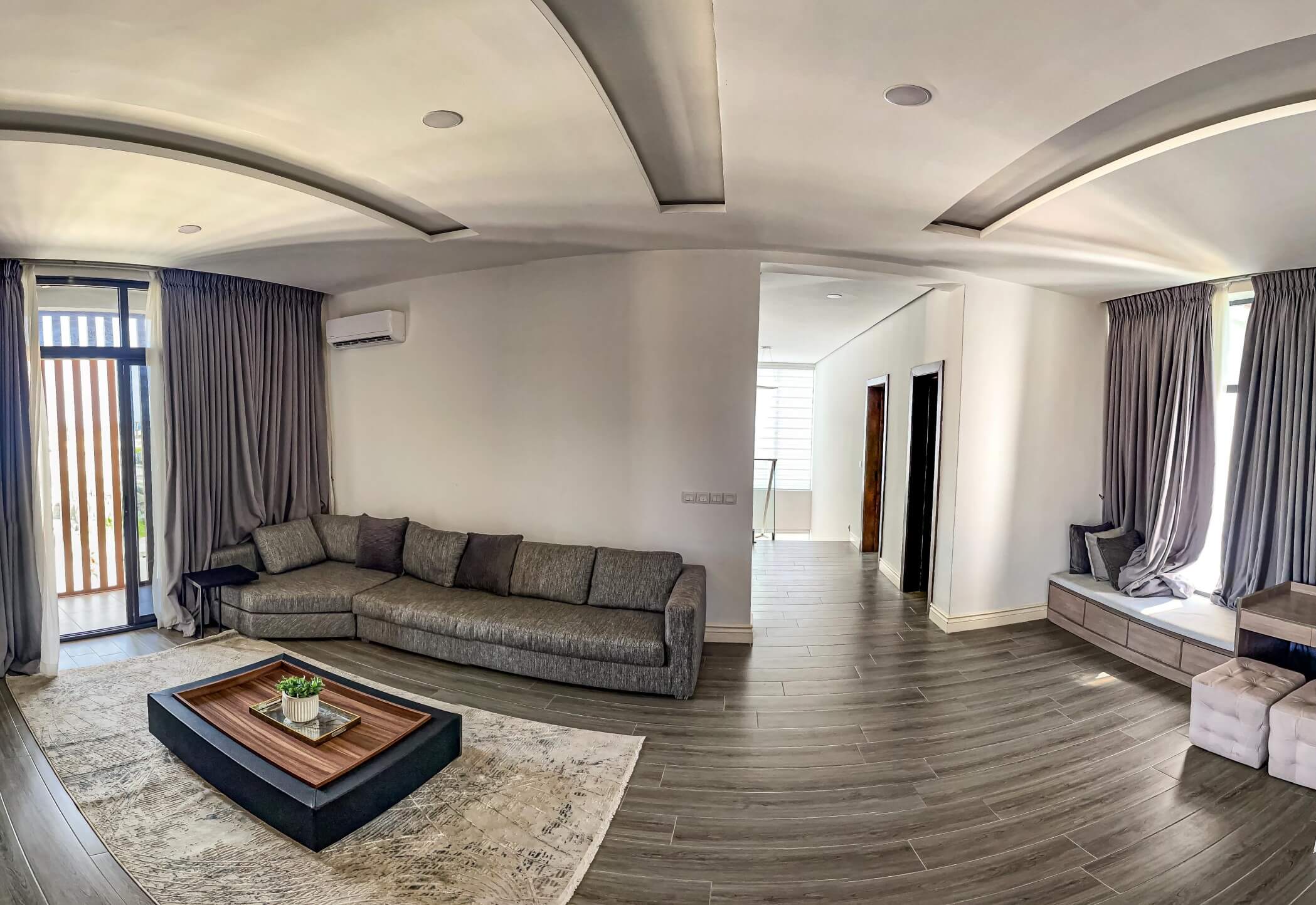 Living-Room-2-Rafters-Properties-Maiyegun Beach Estate Duplex - Jakande Lagos